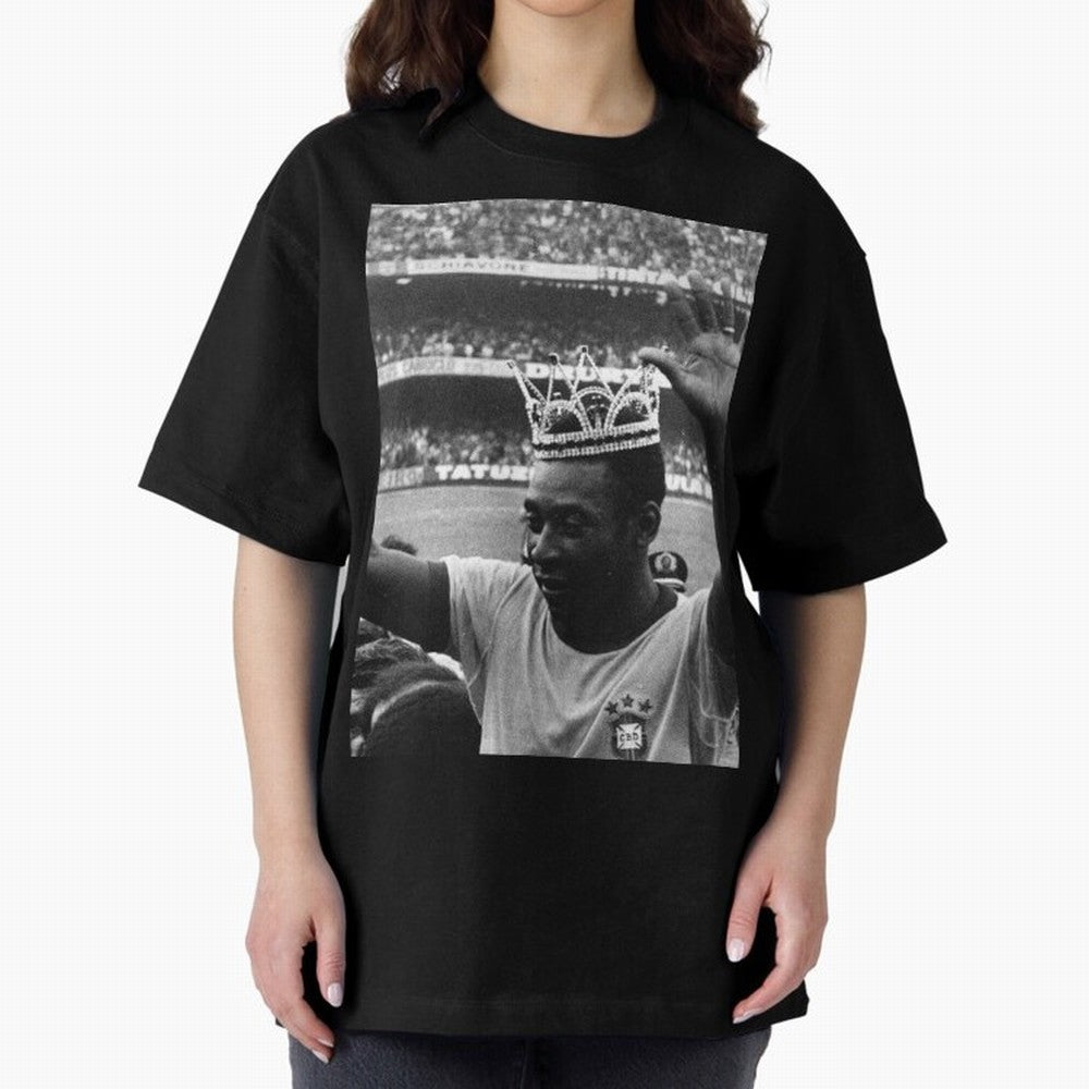 Pel¨¦ wears the crown Classic T-Shirt Support Your Favorite Stars during FIFA World Cup 2026 Highlighting Cristiano Ronaldo, England, France and Netherlands Energy, Football Passion, Legendary Performances, Festival Vibes and Supporter Community;