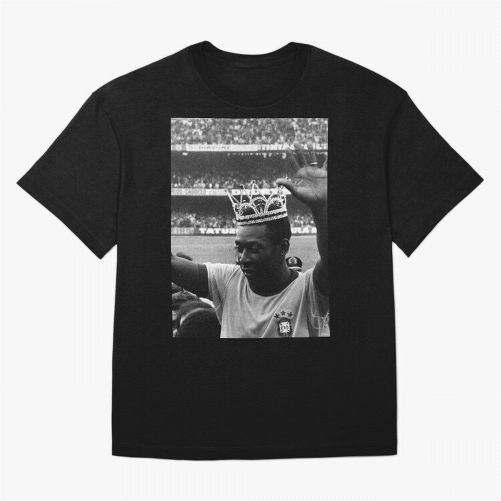 Pel¨¦ wears the crown Classic T-Shirt Support Your Favorite Stars during FIFA World Cup 2026 Highlighting Cristiano Ronaldo, England, France and Netherlands Energy, Football Passion, Legendary Performances, Festival Vibes and Supporter Community;