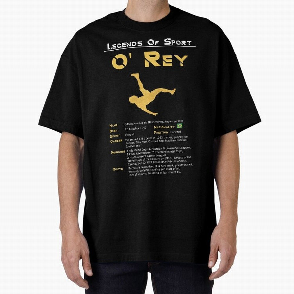 Legends of Sport Pele Pel¨¦ Essential T-Shirt Celebrate Football Dreams Across Global Football Passion for FIFA World Cup 2026 USA Canada Mexico, Filled with Messi, Neymar and Mbappe, Germany, Football Festival Excitement, Trophy Ambitions, Country