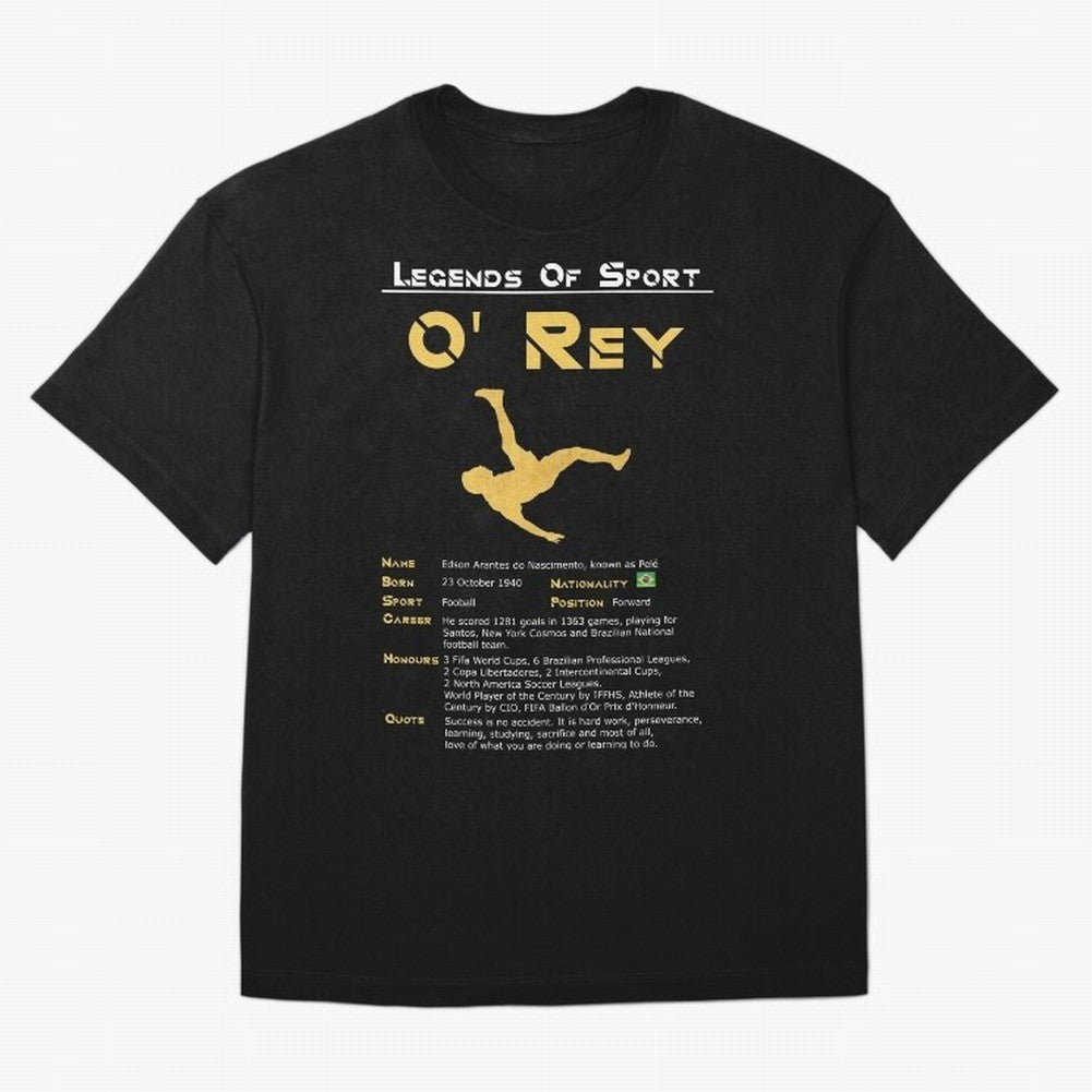 Legends of Sport Pele Pel¨¦ Essential T-Shirt Celebrate Football Dreams Across Global Football Passion for FIFA World Cup 2026 USA Canada Mexico, Filled with Messi, Neymar and Mbappe, Germany, Football Festival Excitement, Trophy Ambitions, Country