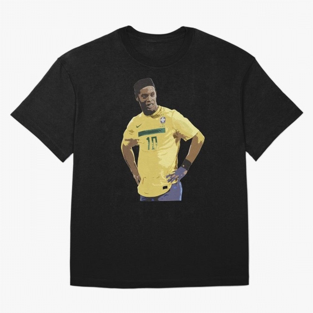 Ronaldinho Brazil Joga Bonito Classic T-Shirt Support the Legends of Global Football Passion for FIFA World Cup 2026 USA Canada Mexico, Capturing CR7 and Messi, Argentina, France and Brazil, Stadium Memories, Football Loyalty, International Chants