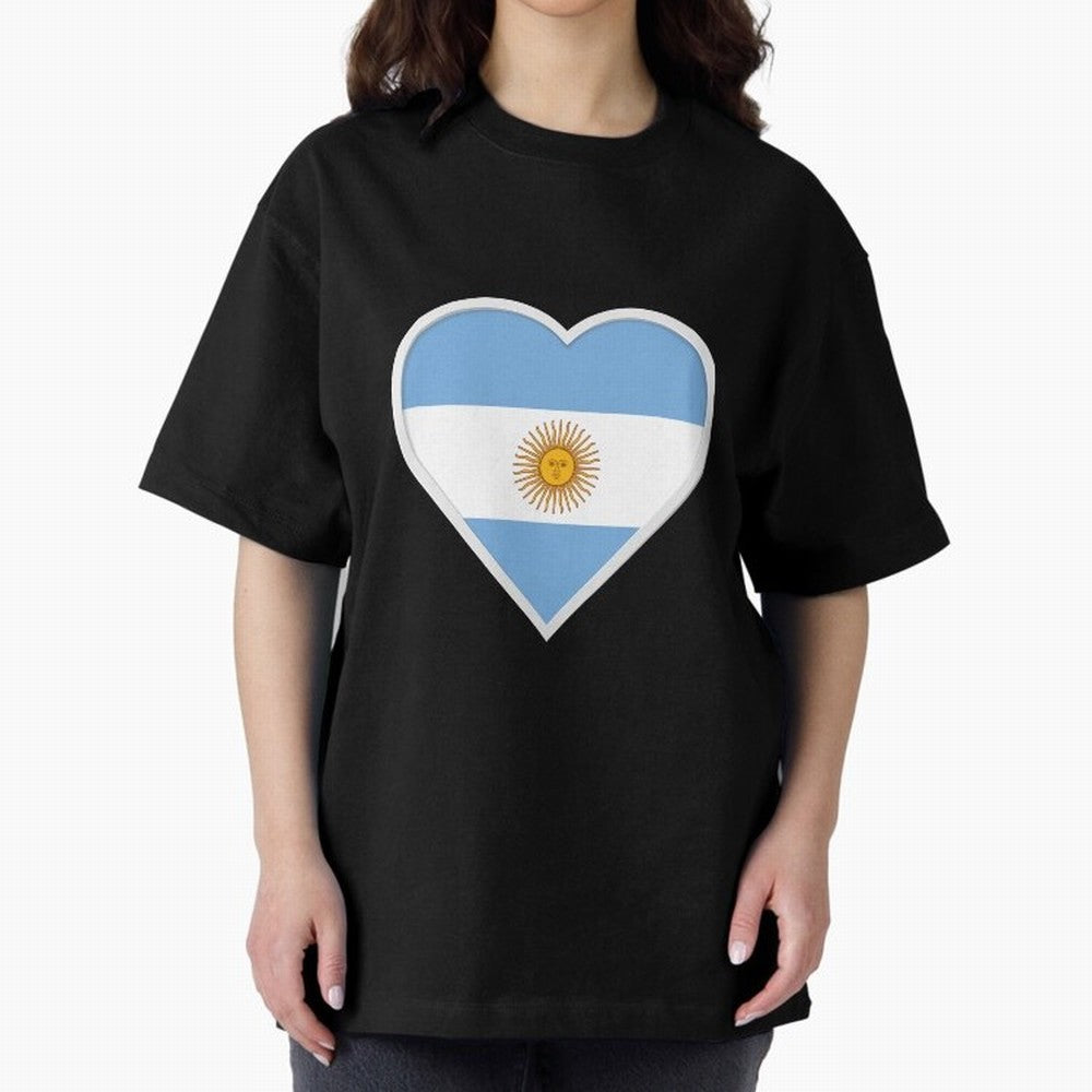 Argentina World Cup Brazil Futebol Portugal Croatia Football Soccer Sports Mondial Morocco France Fifa 2022 Argentina Netherlands Neymar Ronaldo Ziyech Bounou Oversized T-Shirt Fuel the Hype around Match Day Hype around FIFA World Cup 2026 USA