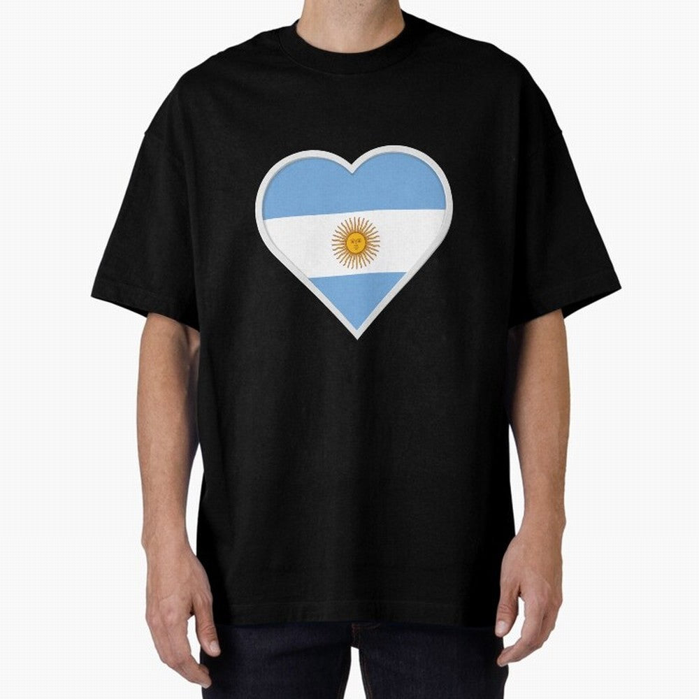 Argentina World Cup Brazil Futebol Portugal Croatia Football Soccer Sports Mondial Morocco France Fifa 2022 Argentina Netherlands Neymar Ronaldo Ziyech Bounou Oversized T-Shirt Fuel the Hype around Match Day Hype around FIFA World Cup 2026 USA
