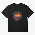 Barcelona - the temple of soccer Oversized T-Shirt Keep Football History Alive during Match Day Hype around FIFA World Cup 2026, Mbappe and Neymar, England, Supporter Pride, Iconic Celebrations, Legendary Names and Global Match Day Energy; Ideal