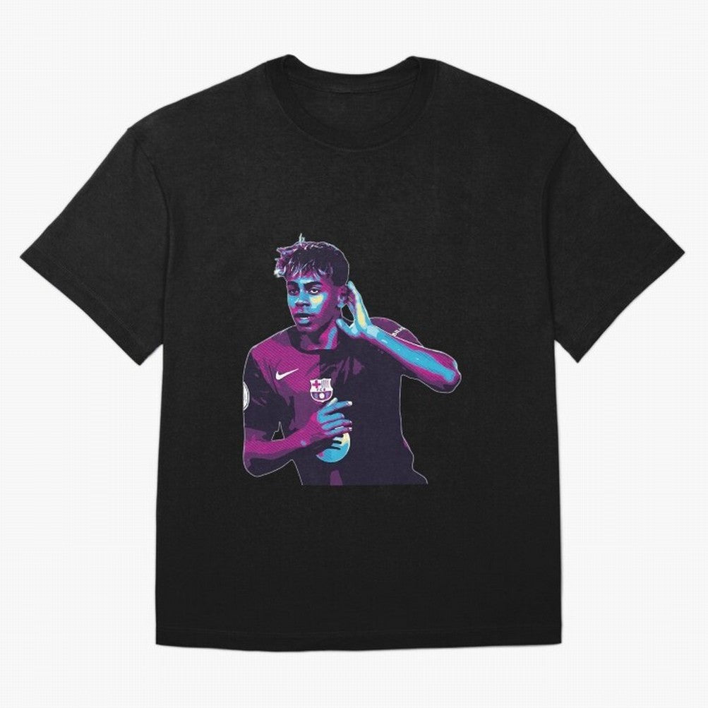 Lamine Yamal goal celebration Oversized T-Shirt Support the Legends of the FIFA World Cup 2026 USA Canada Mexico Journey through Haaland Highlights, France and Portugal Pride, Game Day Rituals, Football Legends, Country Pride and the Road to the
