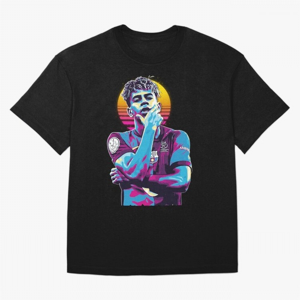 Lamine Yamal goal celebration Classic T-Shirt Carry National Pride through FIFA World Cup 2026 with Messi, Neymar and Mbappe, Brazil, Portugal and Argentina Energy, Game Day Rituals, Football Legends, Country Pride and the Road to the Final;