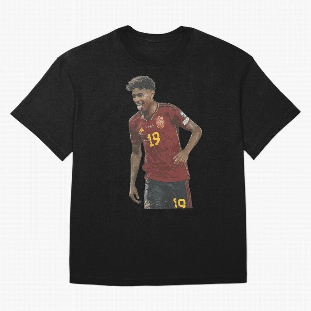 Lamine Yamal Oversized T-Shirt Make Memories around FIFA World Cup 2026 USA Canada Mexico Spirit, Celebrating England, Messi, Neymar and Mbappe, Football Passion, Legendary Performances, Festival Vibes and Supporter Community; Ideal for Football