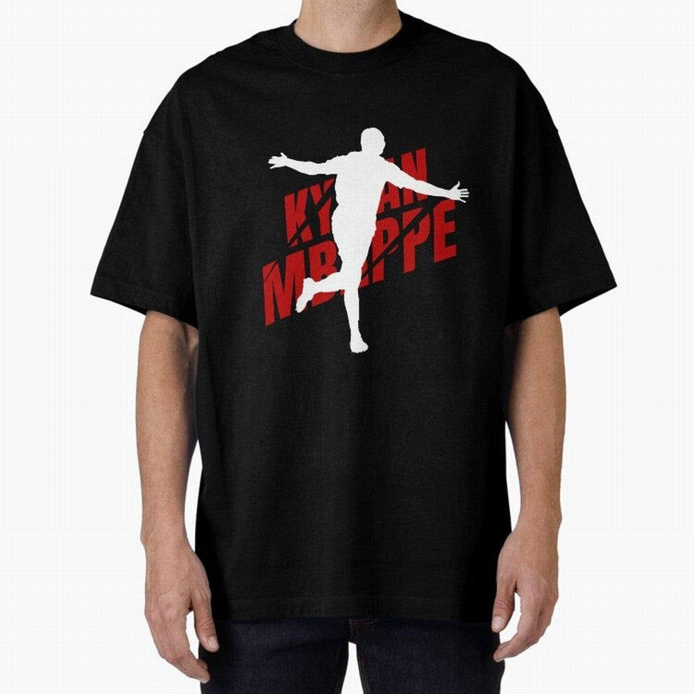 Art work of an Super star Kylian Mbapp¨¦ Classic T-Shirt Elevate FIFA World Cup 2026 with Messi and Cristiano Ronaldo, Spain Energy, Sports Nostalgia, International Competition, Famous Players and Unforgettable Victories; Built for Supporters