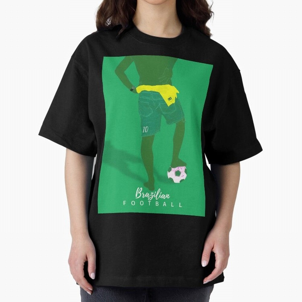 Brazilian Football Tribute Classic T-Shirt Keep the Legacy of Match Day Hype around FIFA World Cup 2026, Haaland and Mbappe, Spain, Football History, Final Match Energy, Crowd Noise and Once in a Lifetime Moments; Great for Supporters Who Love
