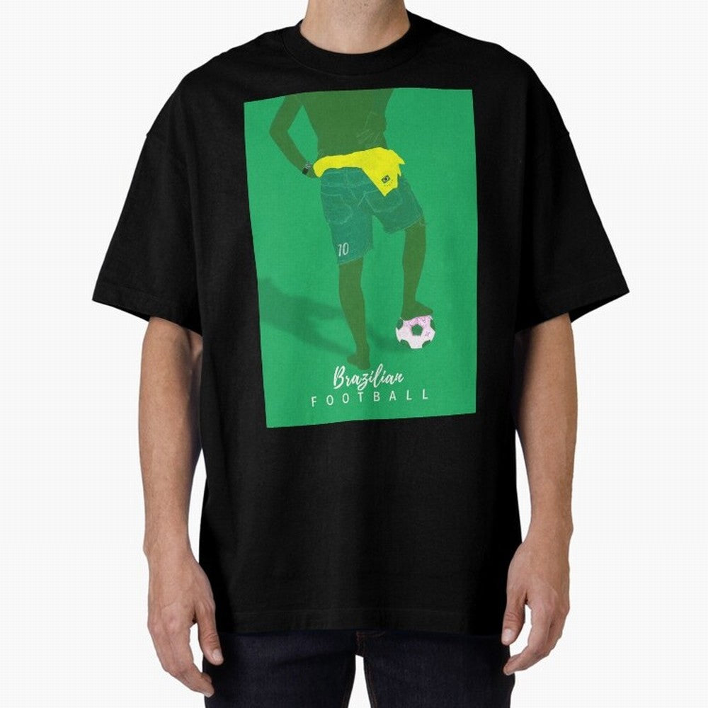 Brazilian Football Tribute Classic T-Shirt Keep the Legacy of Match Day Hype around FIFA World Cup 2026, Haaland and Mbappe, Spain, Football History, Final Match Energy, Crowd Noise and Once in a Lifetime Moments; Great for Supporters Who Love