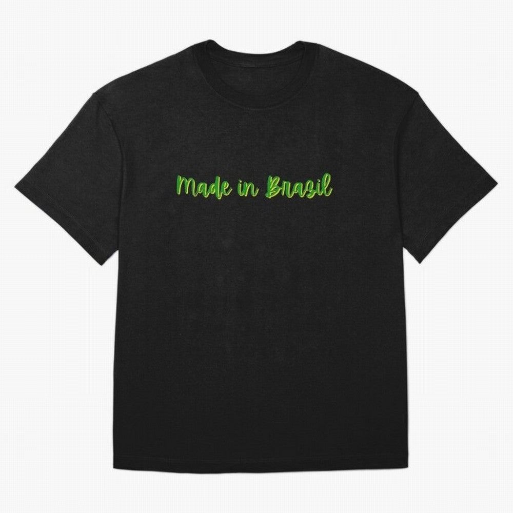 Made in Brazil Oversized T-Shirt Turn Every Weekend Toward FIFA World Cup 2026 for Fans of Messi, Neymar and Mbappe and Argentina, France and Brazil, Bringing Goal Celebration Energy, Supporter Heritage, Football Icons and Worldwide Tournament Joy;