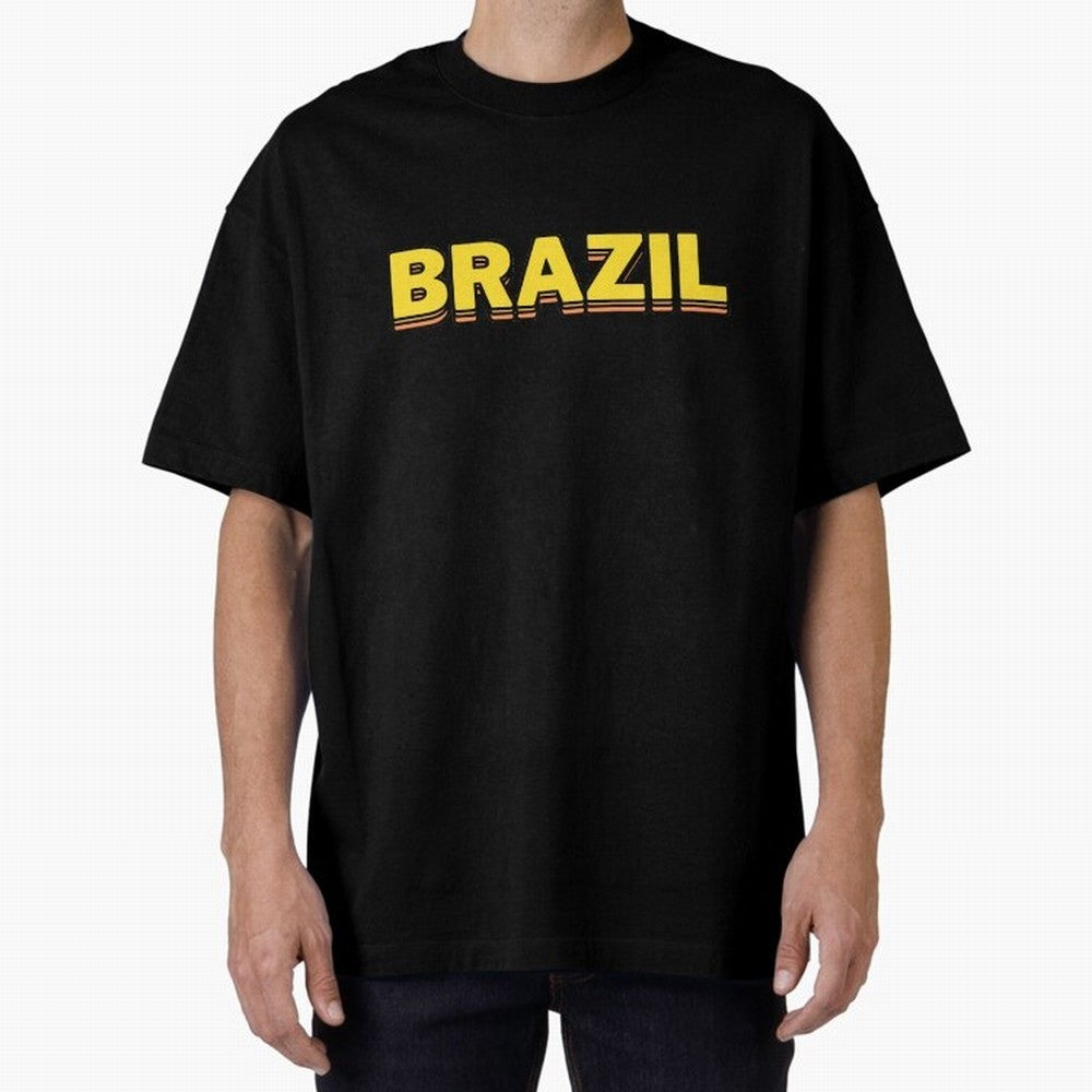 Brazil, yellow 3d sign Classic T-Shirt Show Up for the Glory of Global Football Passion for FIFA World Cup 2026 USA Canada Mexico, Featuring CR7, Spain, Worldwide Fan Energy, Dramatic Goals, Stadium Lights and Championship Celebrations; Built for
