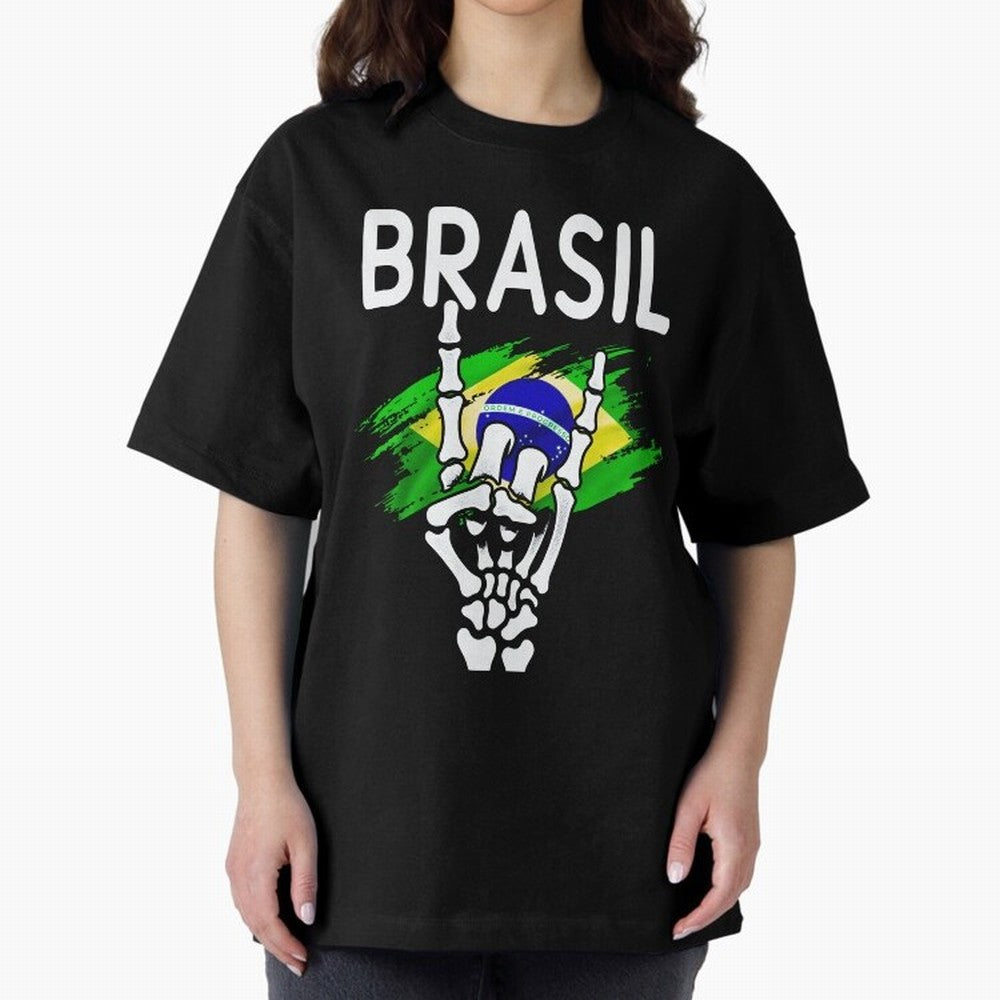 Brasil Classic T-Shirt Represent the Passion of the FIFA World Cup 2026 Group Stage Journey through Messi, CR7 and Mbappe Highlights, England and Germany Pride, Goal Celebration Energy, Supporter Heritage, Football Icons and Worldwide Tournament