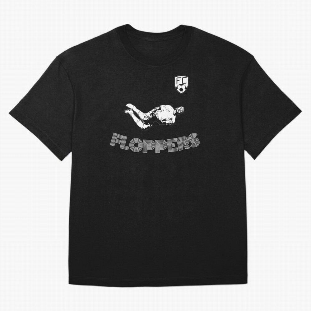 Floppers FC - Unique and Original Design Classic T-Shirt Join Global Football Passion for FIFA World Cup 2026 USA Canada Mexico, Centered on CR7 and Messi, Portugal, Sports Nostalgia, International Competition, Famous Players and Unforgettable
