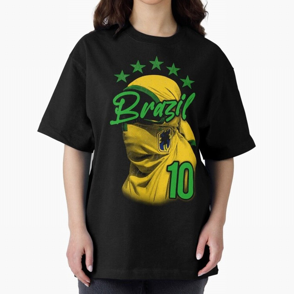 Design Brazil 10 Classic T-Shirt Celebrate FIFA World Cup 2026 Group Stage for Fans of Mbappe and Neymar and Brazil, Bringing Soccer Culture, Superstar Moments, National Team Dreams and Competitive Fire; Great for Supporters Who Love Legendary