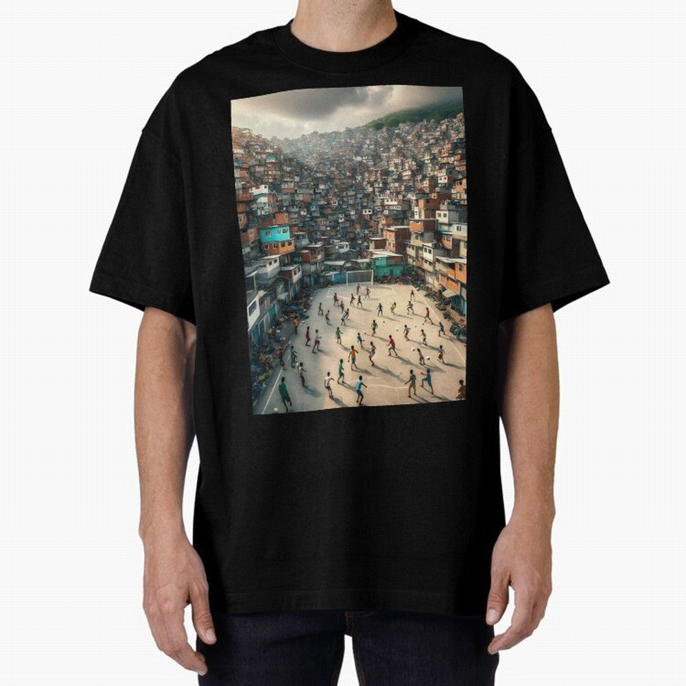 Favela Happiness Classic T-Shirt Keep Football History Alive during Match Day Hype around FIFA World Cup 2026 Group Stage, Mbappe, Spain, Fan Favorite Moments, National Team Passion, Big Match Drama and Soccer History; Great for Supporters Who Love