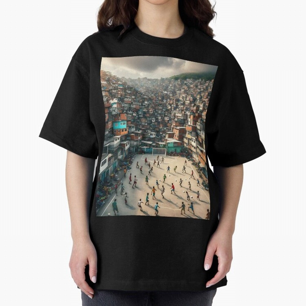Favela Happiness Classic T-Shirt Keep Football History Alive during Match Day Hype around FIFA World Cup 2026 Group Stage, Mbappe, Spain, Fan Favorite Moments, National Team Passion, Big Match Drama and Soccer History; Great for Supporters Who Love