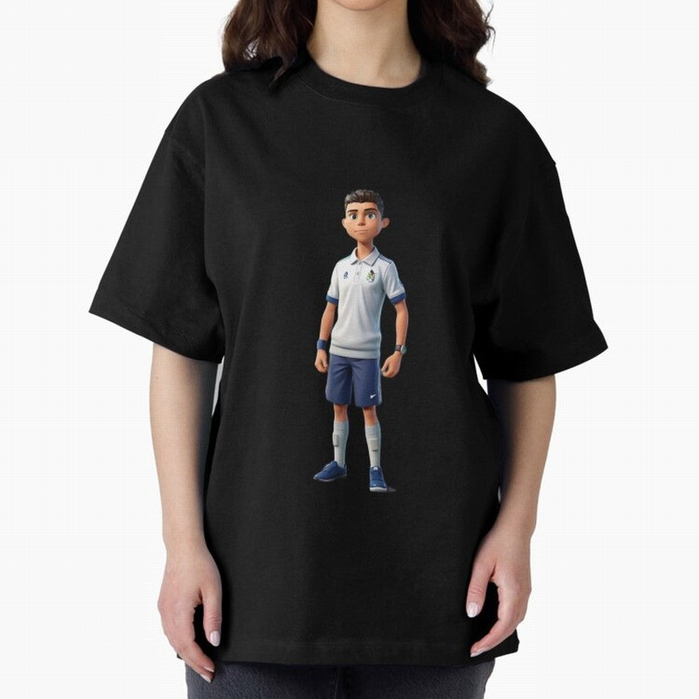 Amimated of Cristiano Ronaldo Classic T-Shirt Unlock FIFA World Cup 2026 Featuring Neymar, France and Portugal Energy, Match Day Excitement, Supporter Culture, Golden Goals and Global Football Passion; Great for Watch Parties, Sports Bars, Family