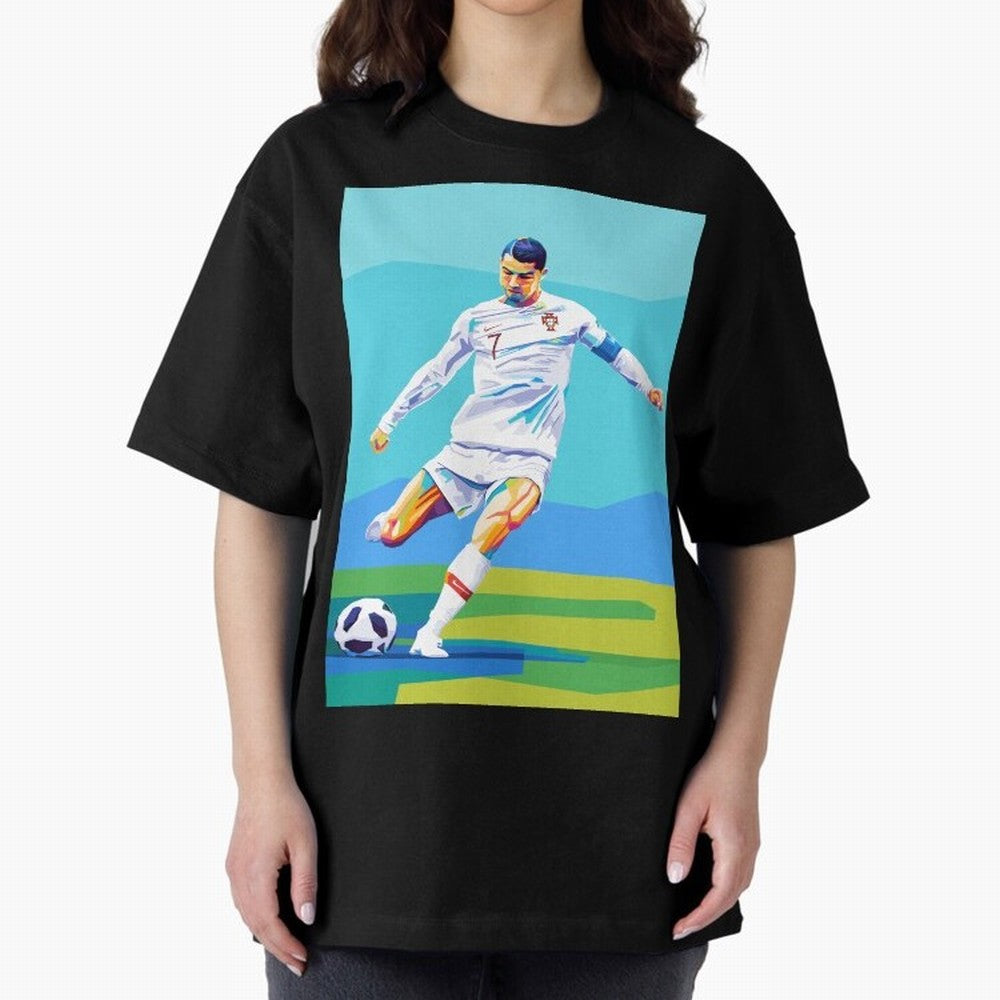 Cristiano Ronaldo Wpap Art Classic T-Shirt Elevate FIFA World Cup 2026 Group Stage Capturing Messi, CR7 and Mbappe, Brazil Energy, Stadium Chants, National Pride, Trophy Dreams and Unforgettable Football Memories; Built for Supporters Chasing