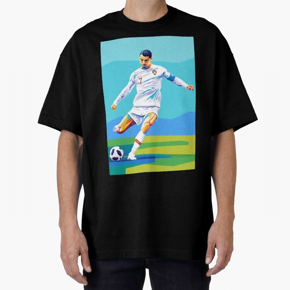 Cristiano Ronaldo Wpap Art Classic T-Shirt Elevate FIFA World Cup 2026 Group Stage Capturing Messi, CR7 and Mbappe, Brazil Energy, Stadium Chants, National Pride, Trophy Dreams and Unforgettable Football Memories; Built for Supporters Chasing