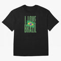 Art I Love BRAZIL Classic T-Shirt Capture Stadium Memories from the FIFA World Cup 2026 Group Stage Journey through Neymar Highlights, Portugal, Spain and Germany Pride, Soccer Culture, Superstar Moments, National Team Dreams and Competitive Fire;