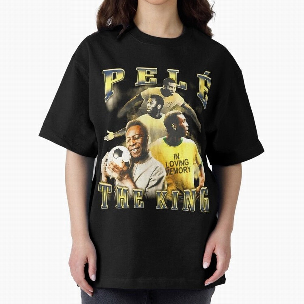Pele Legend Essential T-Shirt Celebrate Match Day Hype around FIFA World Cup 2026 Group Stage, Messi and Cristiano Ronaldo, Netherlands, Vintage Soccer Flavor, Modern Football Stars, National Flags and Final Night Emotion; Perfect for Fans,