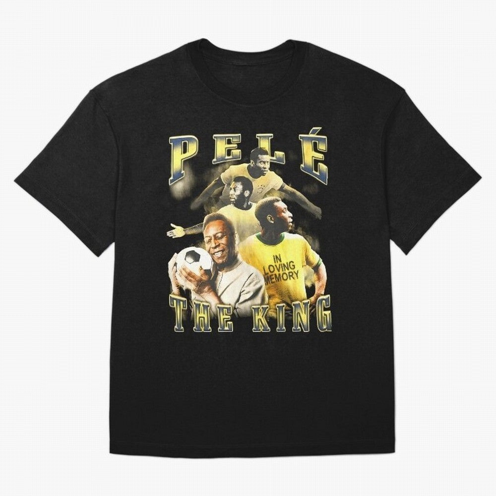 Pele Legend Essential T-Shirt Celebrate Match Day Hype around FIFA World Cup 2026 Group Stage, Messi and Cristiano Ronaldo, Netherlands, Vintage Soccer Flavor, Modern Football Stars, National Flags and Final Night Emotion; Perfect for Fans,