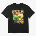 Pele The King Essential T-Shirt Cheer through Every Moment of FIFA World Cup 2026 Group Stage for Fans of Messi and France and Portugal, Bringing Vintage Soccer Flavor, Modern Football Stars, National Flags and Final Night Emotion; Made for Die