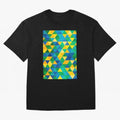 Geometric Brazil colors Classic T-Shirt Discover Match Day Hype around FIFA World Cup 2026, Messi, Portugal, Spain and Germany, Worldwide Fan Energy, Dramatic Goals, Stadium Lights and Championship Celebrations; Ideal for Fans Who Follow Messi,