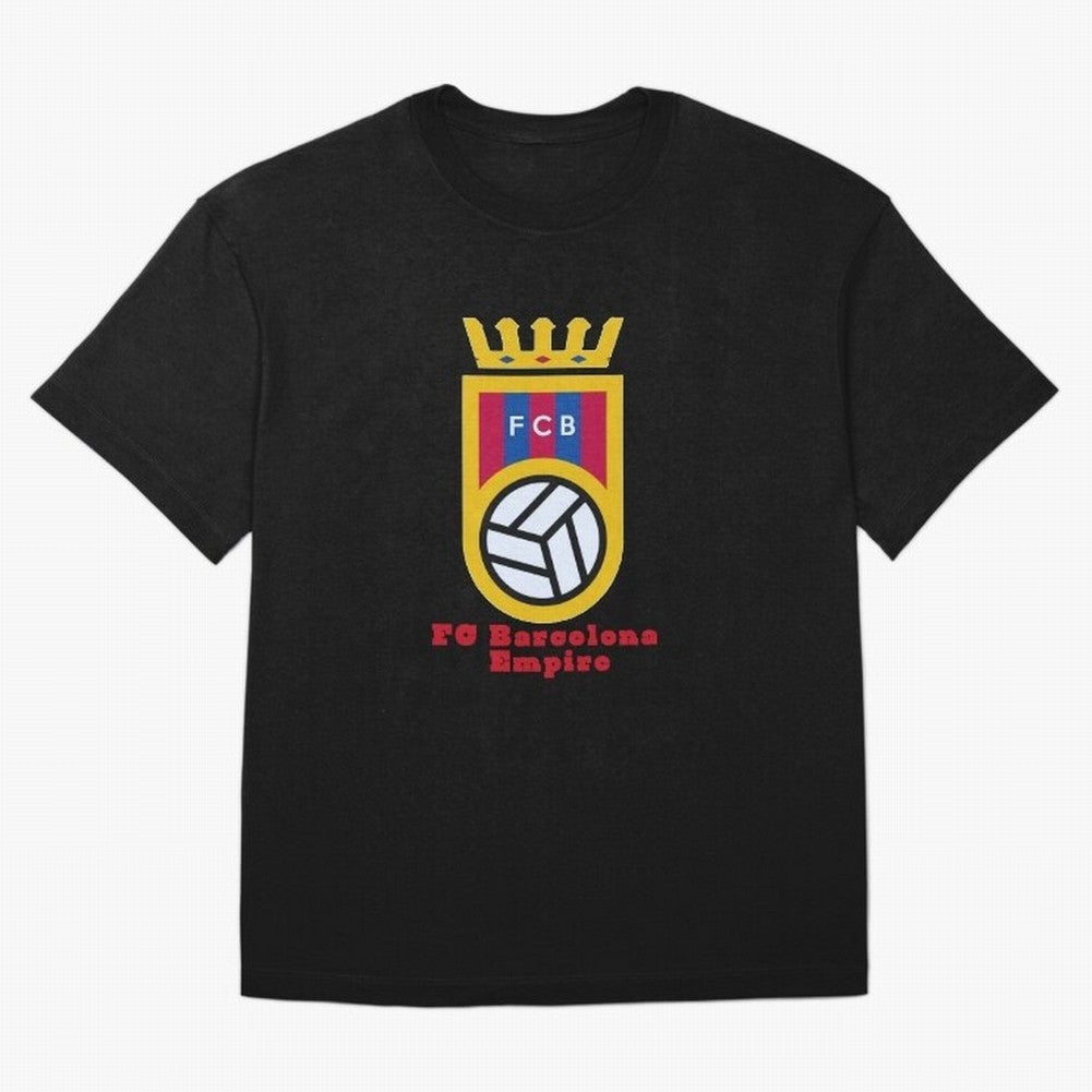 FC Barcelona Empire Design Classic T-Shirt Showcase the FIFA World Cup 2026 Group Stage Journey through Haaland and Mbappe Highlights, France and Portugal Pride, Champion Mindset, Group Stage Buzz, Knockout Tension and Passionate Fan Culture; Made