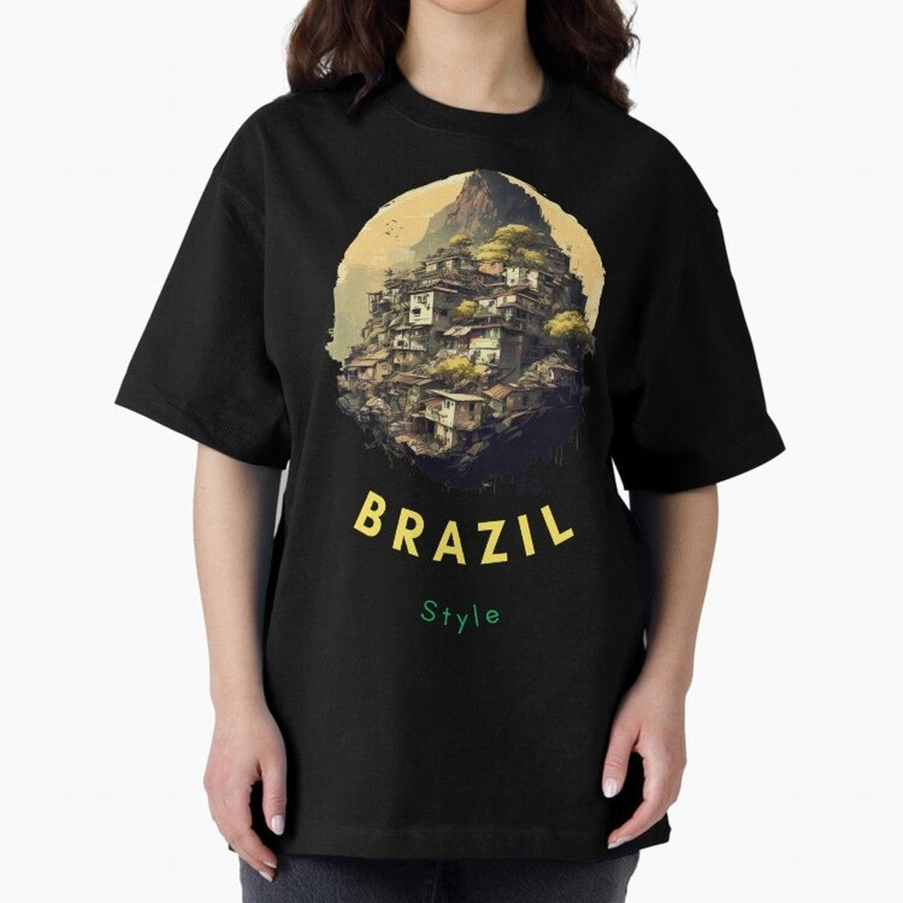 Brazil Style, Japanese Architecture Oversized T-Shirt Support Your Favorite Stars during FIFA World Cup 2026 USA Canada Mexico Driven by Messi, CR7 and Mbappe, France Energy, Stadium Chants, National Pride, Trophy Dreams and Unforgettable Football