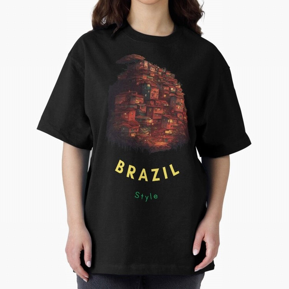 Brazil Style, Japanese Architecture Classic T-Shirt Feel the Heartbeat of Global Football Passion for FIFA World Cup 2026 Group Stage, Centered on CR7 and Messi, England, Football Festival Excitement, Trophy Ambitions, Country Rivalries and Star