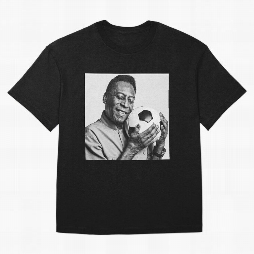 Pel¨¦ Classic T-Shirt Celebrate Classic Football Spirit in FIFA World Cup 2026 for Fans of Neymar and Spain, Bringing Tournament Hype, Historic Matchups, Family Viewing Parties and Global Sports Pride; Perfect for Supporters Who Want Bold Football