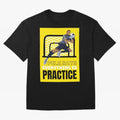 Pele Says Everything is Pratice Graphic Oversized T-Shirt Spotlight FIFA World Cup 2026 for Fans of Messi, CR7 and Mbappe and Portugal, Bringing Global Supporter Spirit, Legendary Goals, National Colors and Tournament Celebration; Perfect for