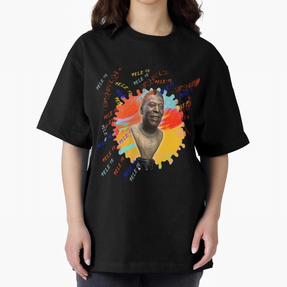 PELE 10 Classic T-Shirt Experience the Global Stage of Global Football Passion for FIFA World Cup 2026, Highlighting Cristiano Ronaldo, Haaland and CR7, France, Fan Favorite Moments, National Team Passion, Big Match Drama and Soccer History;