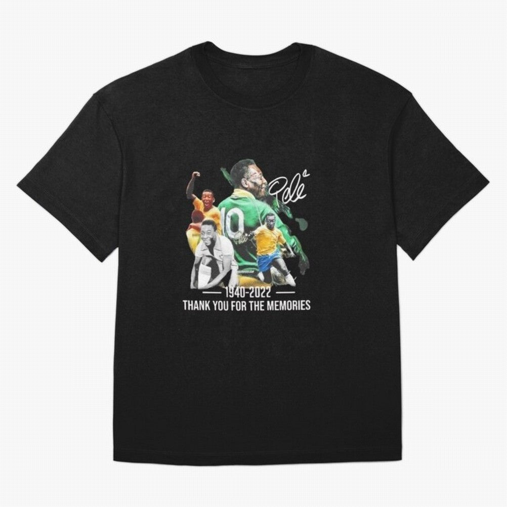 Signed Pele Shirt Active T-Shirt Bring Stadium Energy to FIFA World Cup 2026 Group Stage Spirit, Built around Argentina, France and Brazil, Messi, Football History, Final Match Energy, Crowd Noise and Once in a Lifetime Moments; Made for Die Hard