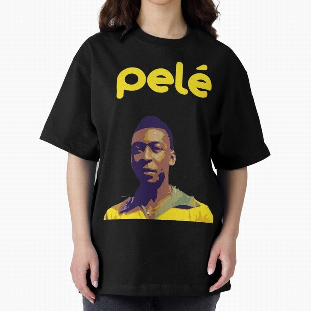 RIP Pel¨¦ Oversized T-Shirt Join the Countdown to Global Football Passion for FIFA World Cup 2026 USA Canada Mexico, Highlighting Cristiano Ronaldo, Haaland and CR7, England and Germany, Worldwide Fan Energy, Dramatic Goals, Stadium Lights and