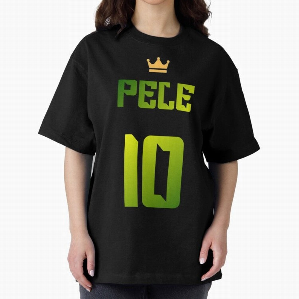 RIP Pel¨¦ Oversized T-Shirt Make Every Match About FIFA World Cup 2026 USA Canada Mexico Highlighting Mbappe and Neymar, Spain and Netherlands Energy, Tournament Hype, Historic Matchups, Family Viewing Parties and Global Sports Pride; Built for