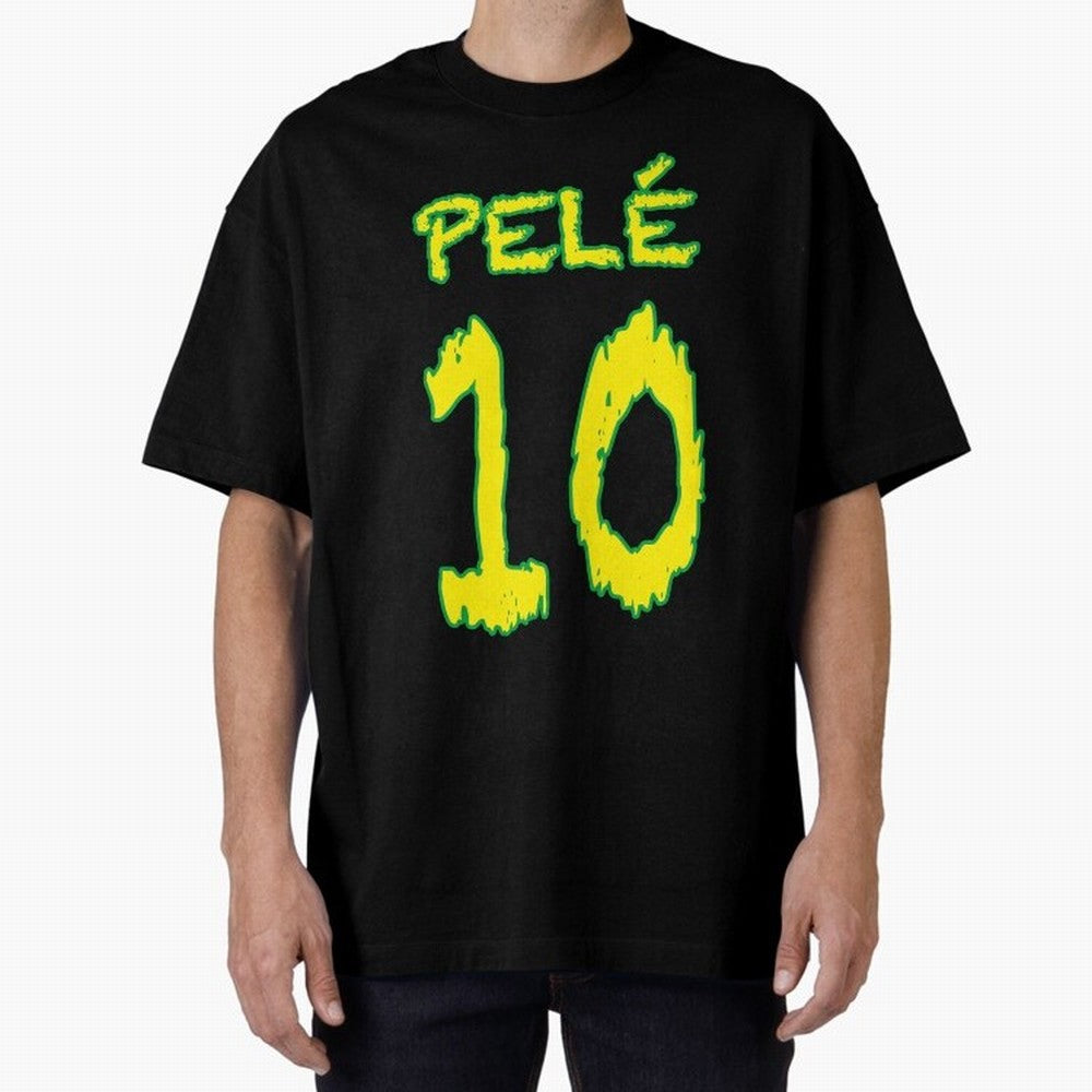 Pel¨¦ 10 Oversized T-Shirt Join Supporters Worldwide for FIFA World Cup 2026 Centered on Mbappe, France Energy, Stadium Memories, Football Loyalty, International Chants and Championship Tradition; Perfect for Supporters Who Want Bold Football
