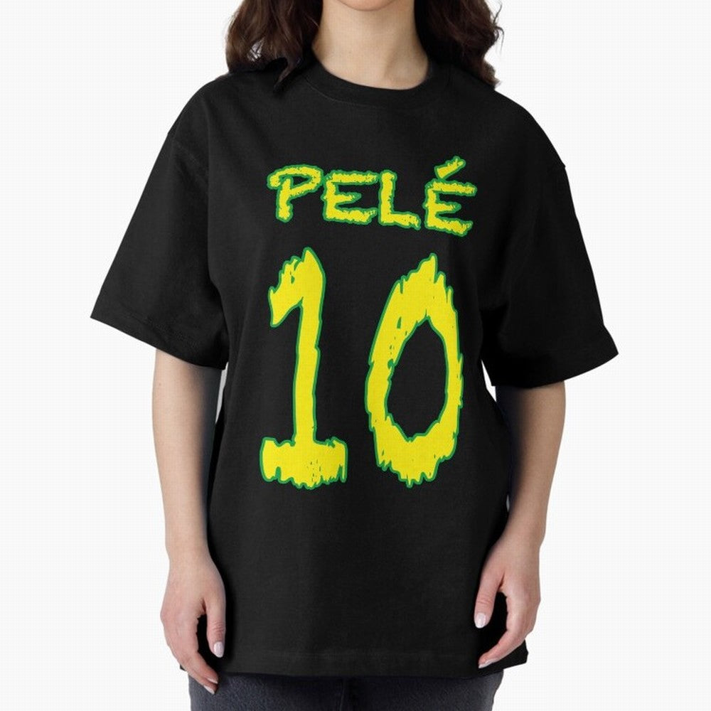 Pel¨¦ 10 Oversized T-Shirt Join Supporters Worldwide for FIFA World Cup 2026 Centered on Mbappe, France Energy, Stadium Memories, Football Loyalty, International Chants and Championship Tradition; Perfect for Supporters Who Want Bold Football