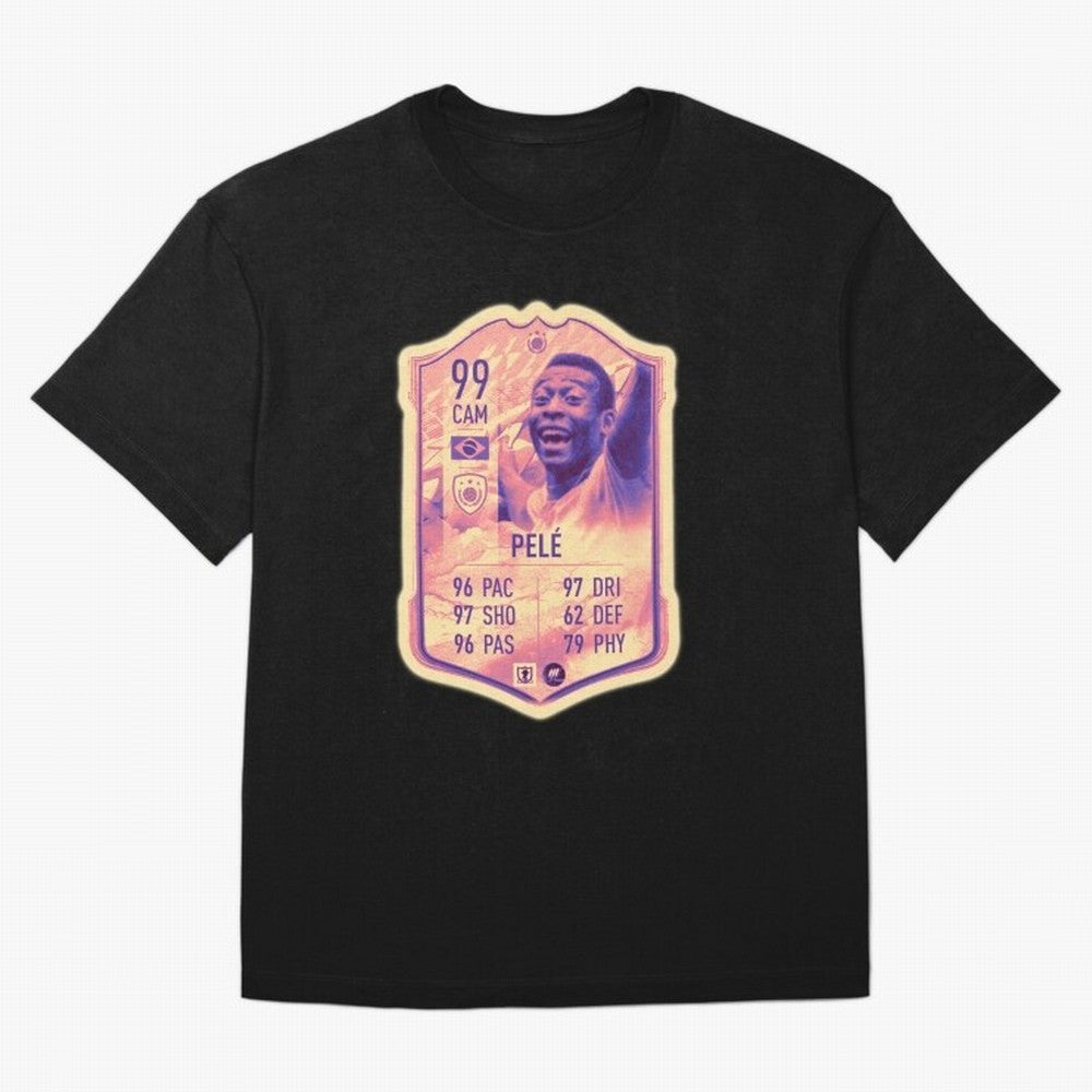 Pele Oversized T-Shirt Celebrate the Next Chapter of FIFA World Cup 2026 Group Stage Connected to Messi, CR7 and Mbappe, Spain and Netherlands Energy, Worldwide Fan Energy, Dramatic Goals, Stadium Lights and Championship Celebrations; Perfect for