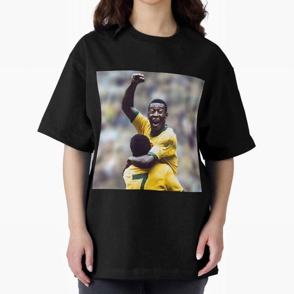 Pele Classic T-Shirt Experience the Global Stage of Global Football Passion for FIFA World Cup 2026, Built around Messi and Cristiano Ronaldo, Argentina and Brazil, Fan Favorite Moments, National Team Passion, Big Match Drama and Soccer History;
