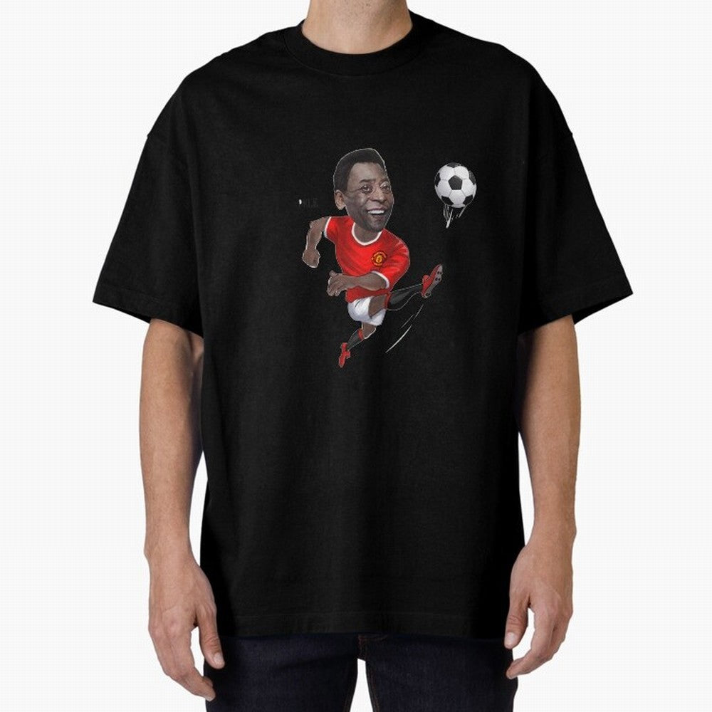 Pele Classic T-Shirt Cheer through Every Moment of Global Football Passion for FIFA World Cup 2026 USA Canada Mexico, Connected to Cristiano Ronaldo, England, France and Netherlands, Vintage Soccer Flavor, Modern Football Stars, National Flags and