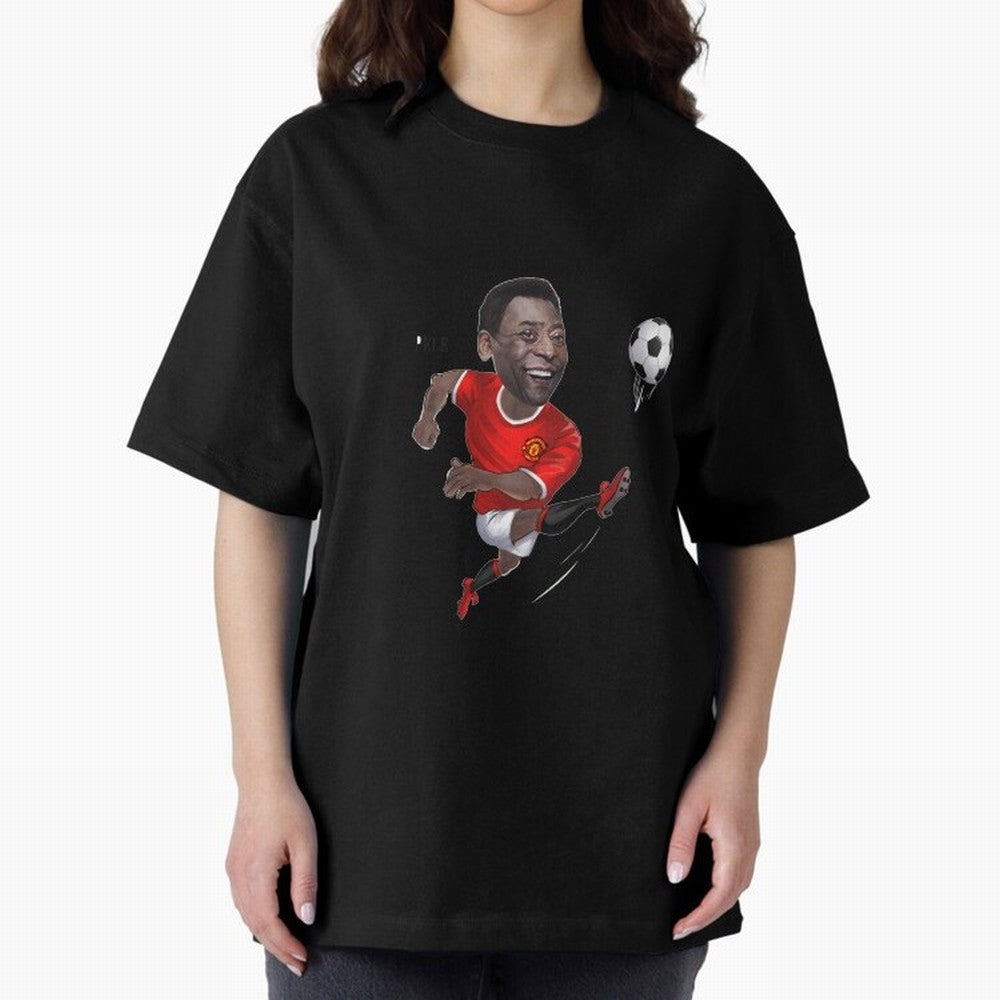 Pele Classic T-Shirt Cheer through Every Moment of Global Football Passion for FIFA World Cup 2026 USA Canada Mexico, Connected to Cristiano Ronaldo, England, France and Netherlands, Vintage Soccer Flavor, Modern Football Stars, National Flags and