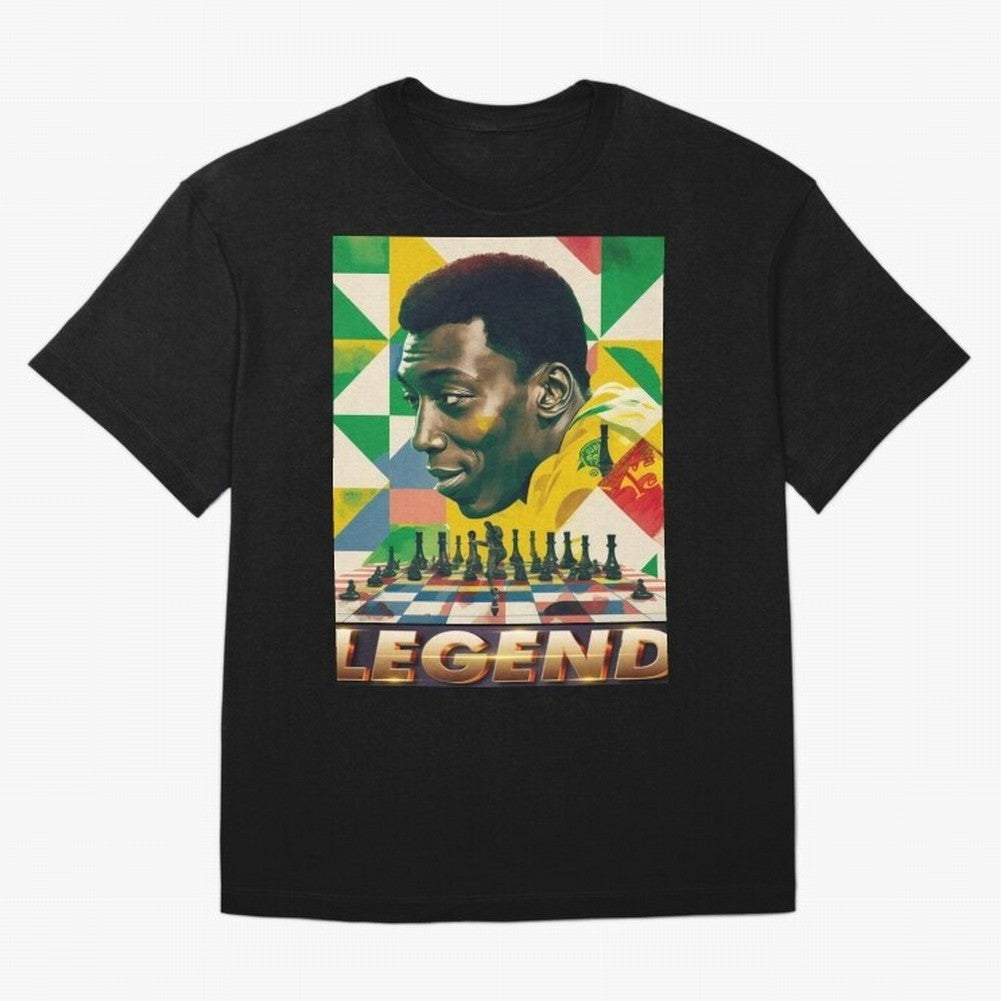 Signed Pele Shirt Oversized T-Shirt Keep the Legacy of FIFA World Cup 2026 USA Canada Mexico Built around CR7 and Messi, Brazil, Portugal and Argentina Energy, Vintage Soccer Flavor, Modern Football Stars, National Flags and Final Night Emotion;