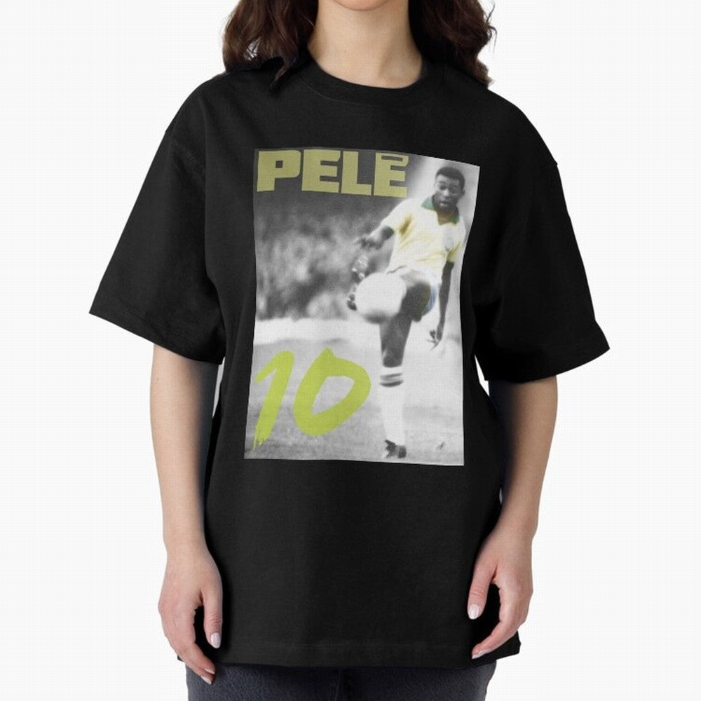 PELE Essential T-Shirt Make Every Kick Count in FIFA World Cup 2026 Filled with Cristiano Ronaldo, Haaland and CR7, Brazil Energy, Fan Favorite Moments, National Team Passion, Big Match Drama and Soccer History; Ideal for Fans Who Follow Messi,