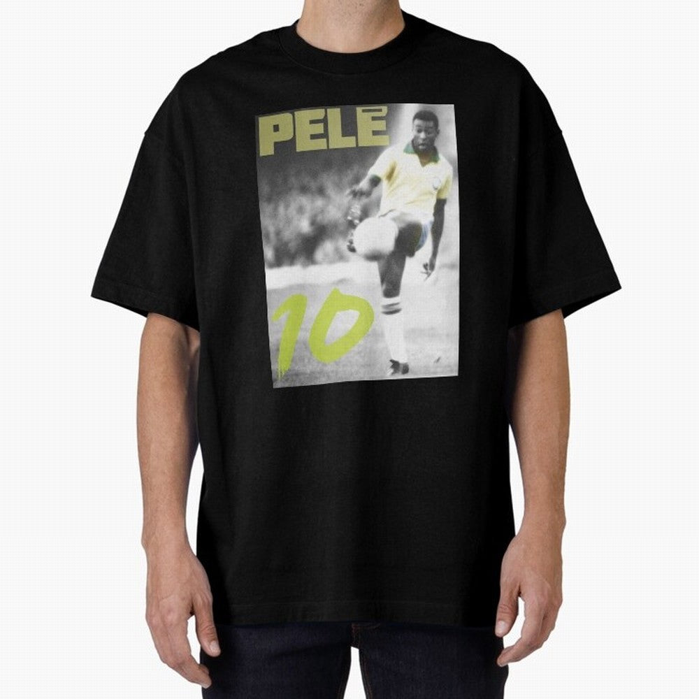 PELE Essential T-Shirt Make Every Kick Count in FIFA World Cup 2026 Filled with Cristiano Ronaldo, Haaland and CR7, Brazil Energy, Fan Favorite Moments, National Team Passion, Big Match Drama and Soccer History; Ideal for Fans Who Follow Messi,