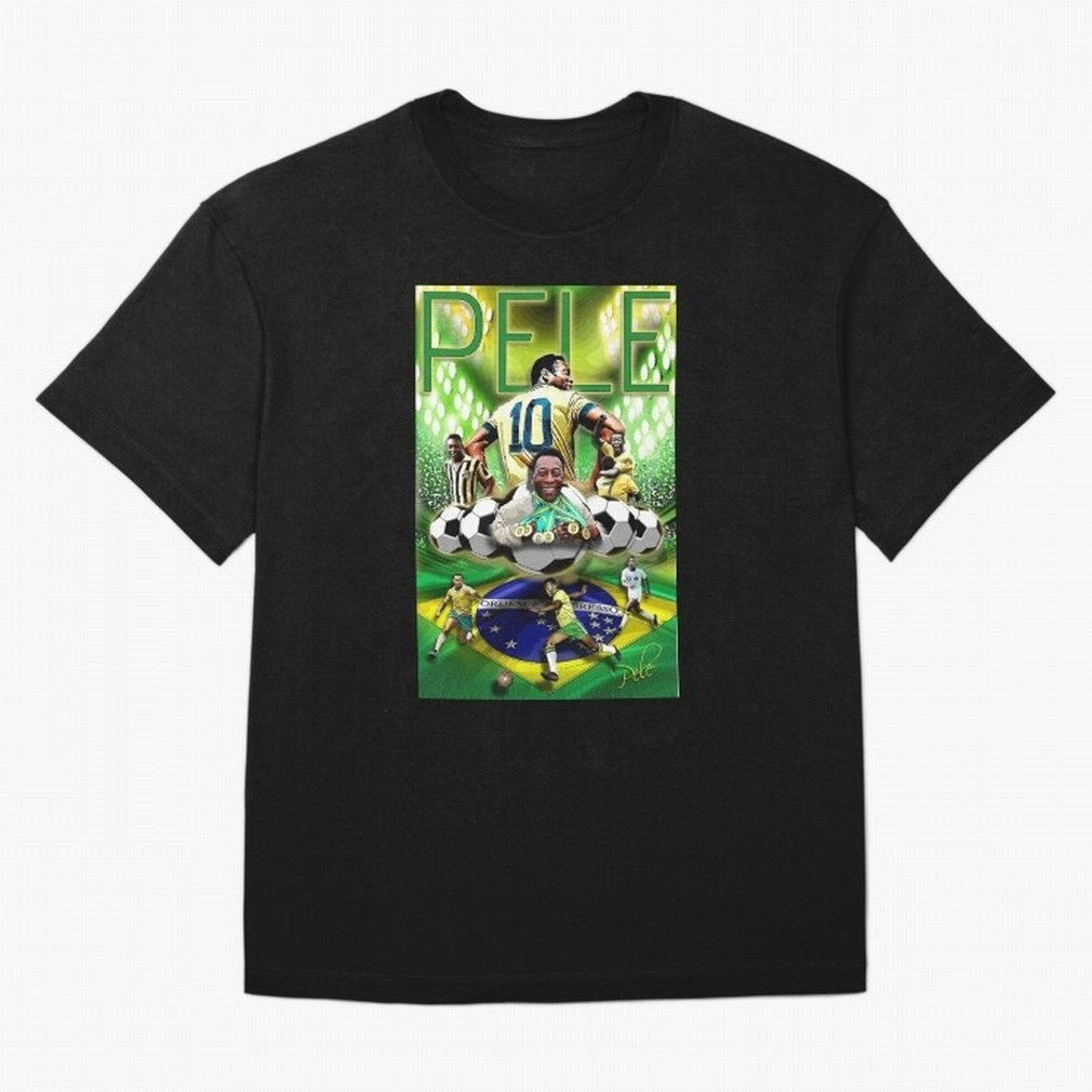 PELE Poster52 Essential T-Shirt Make Every Kick Count in the FIFA World Cup 2026 Group Stage Journey through Messi and Cristiano Ronaldo Highlights, Portugal, Spain and Germany Pride, Football Passion, Legendary Performances, Festival Vibes and