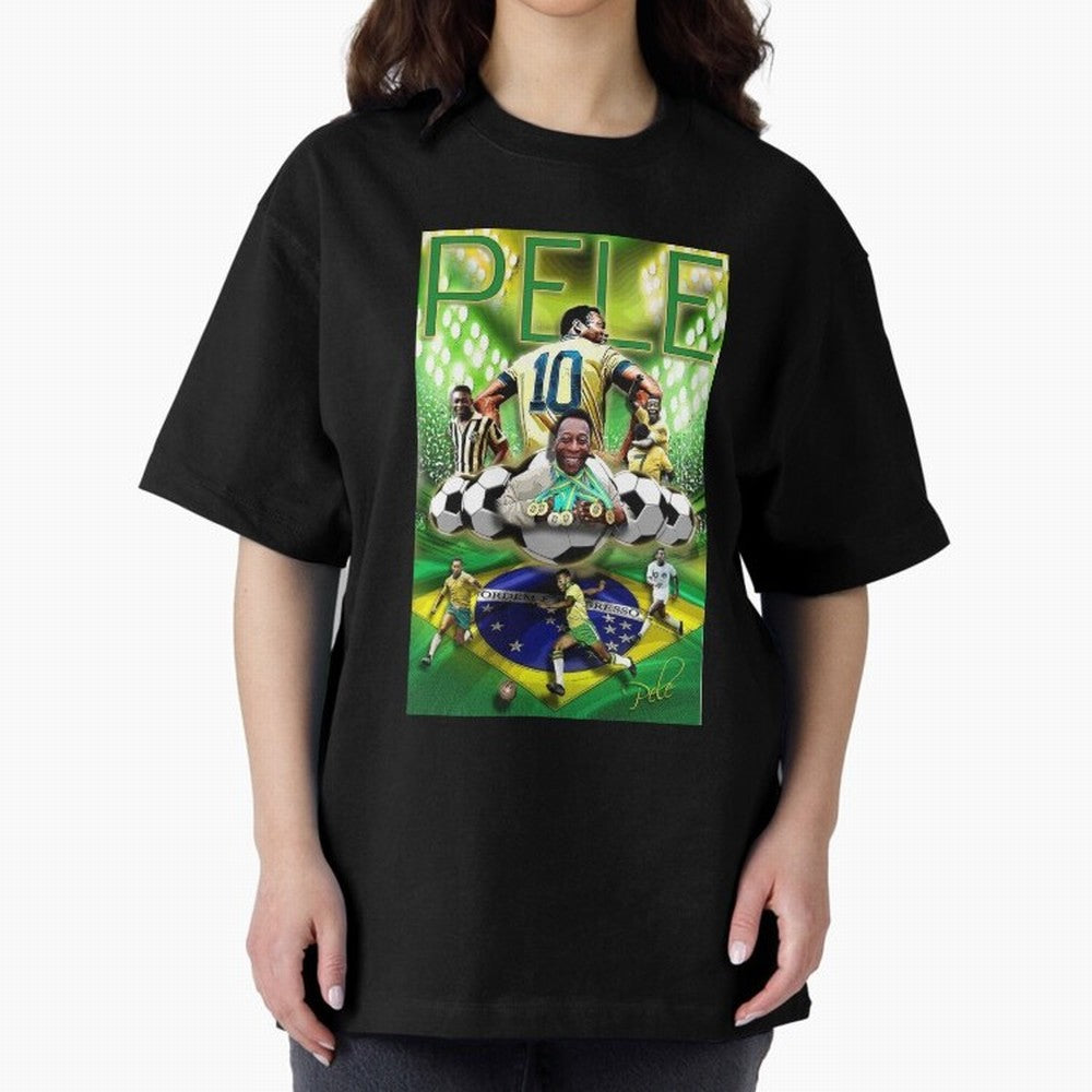 PELE Poster52 Essential T-Shirt Make Every Kick Count in the FIFA World Cup 2026 Group Stage Journey through Messi and Cristiano Ronaldo Highlights, Portugal, Spain and Germany Pride, Football Passion, Legendary Performances, Festival Vibes and