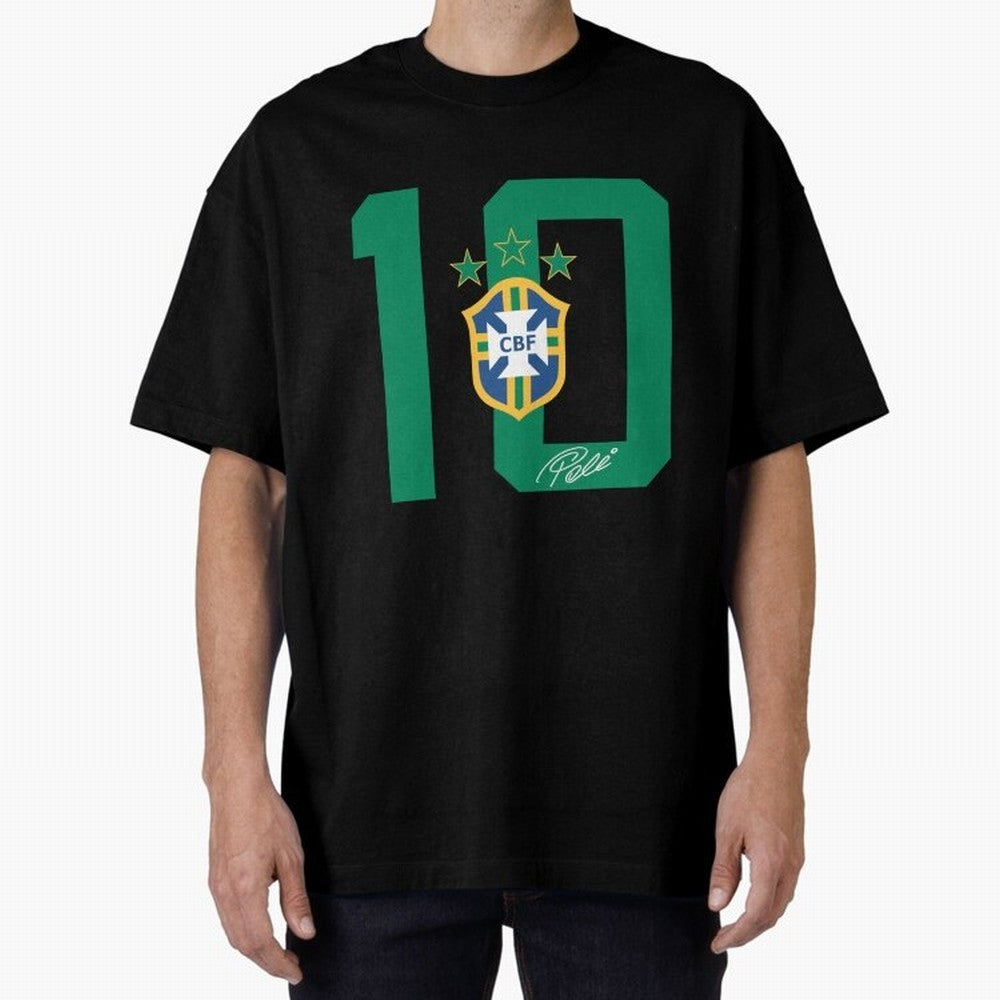 PELE 10 BR1 Classic T-Shirt Celebrate Match Day Hype around FIFA World Cup 2026 USA Canada Mexico, CR7 and Messi, England and Germany, Champion Mindset, Group Stage Buzz, Knockout Tension and Passionate Fan Culture; Great for Watch Parties, Sports
